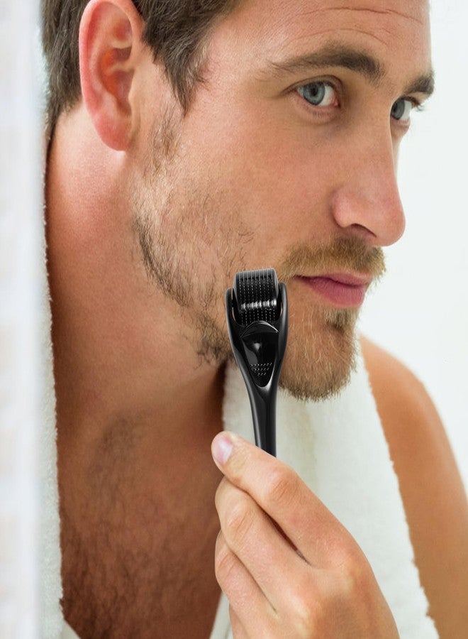 Glemme Microneedle Derma Roller for Hair Beard Face Skin 0.25mm Beard Roller Microneedling Roller, Microneedle Roller 0.25mm for Men Women Home Use - Image 3